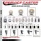 Service Caster 5'' Nylon Swivel 1-5/8'' Expanding Stem Caster Total Lock Brake SCC-EXTTL20S514-NYS-158 - alternate 4